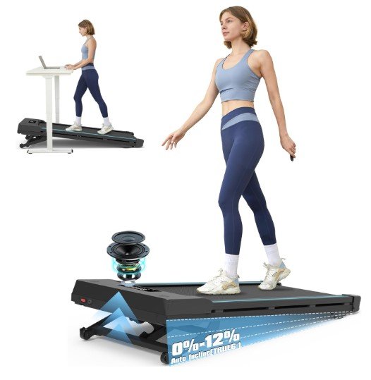 PACEROCKER Walking Pad Under Desk Treadmill