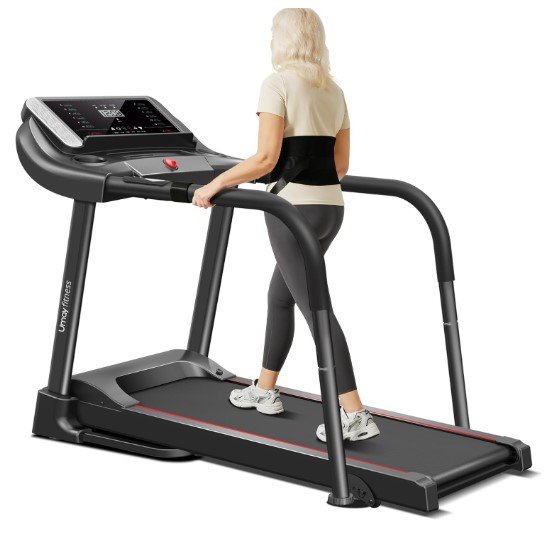 UMAY Fitness Treadmill with Pulse Sensors