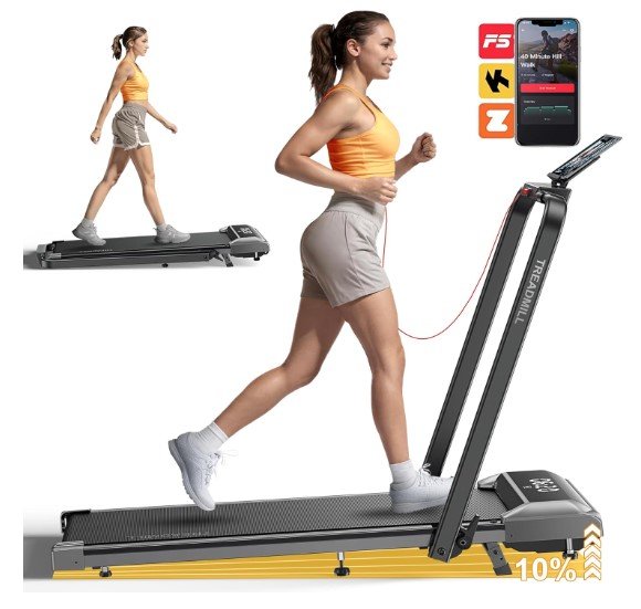 Acezoe Walking Pad Treadmill with Incline