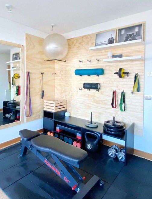 Add a Multi-Use Fitness Wall