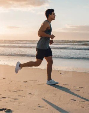 Beach Jogging