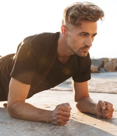 Beach Plank Challenge