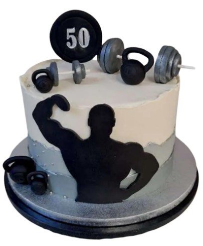 Fitness Tracker Cake