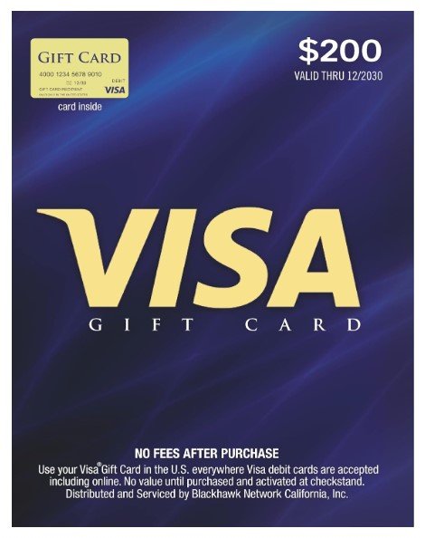 Gift Card for Sports Store or Spa