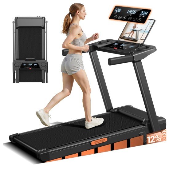 LONTEK 12% Incline Treadmill for Glutes