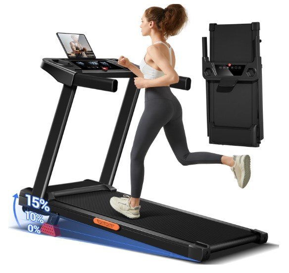 LONTEK 3-in-1 Treadmill with Touch Screen