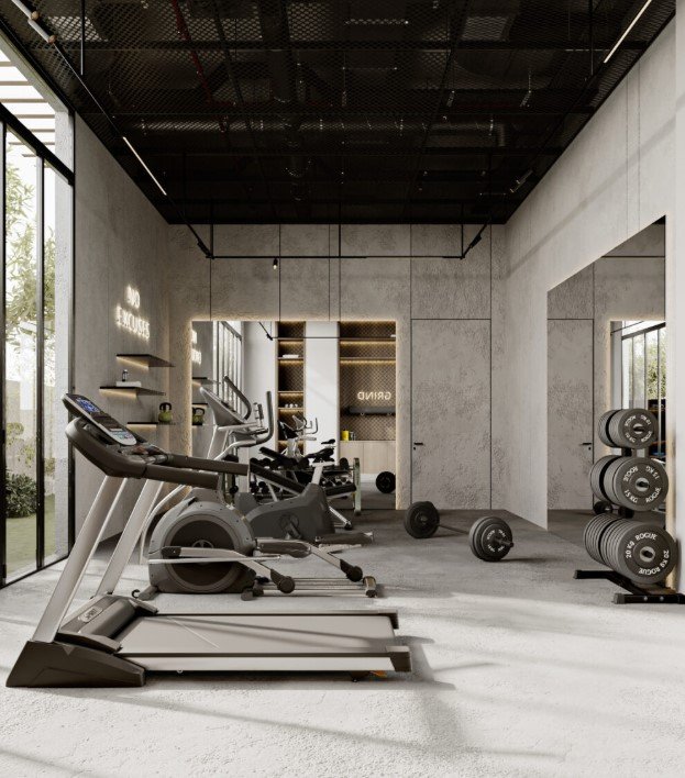 Modern Minimalist Equipment Layout