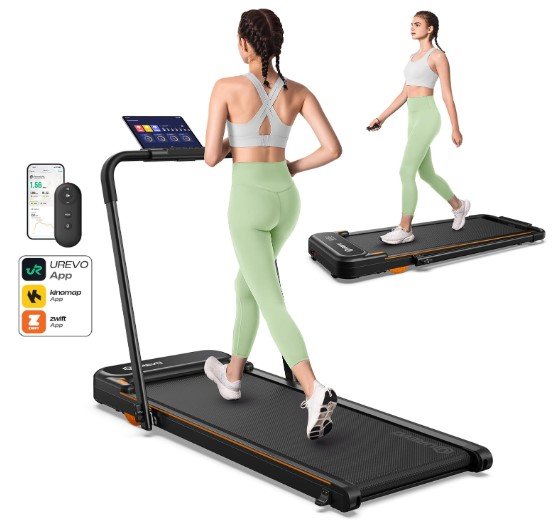 UREVO Strol 2E Smart 2-in-1 Folding Treadmill