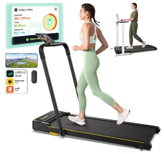 UREVO Strol 2E Smart 2-in-1 Treadmill
