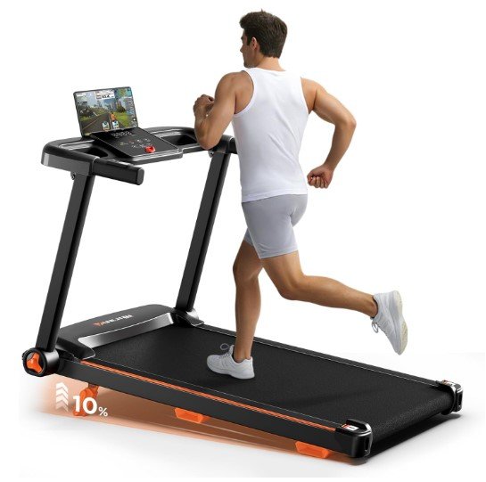 Yuejiqi Treadmill for Home with Screen