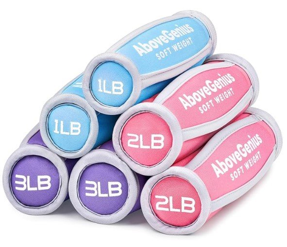 AboveGenius Women's Hand Weights for Toning Arms