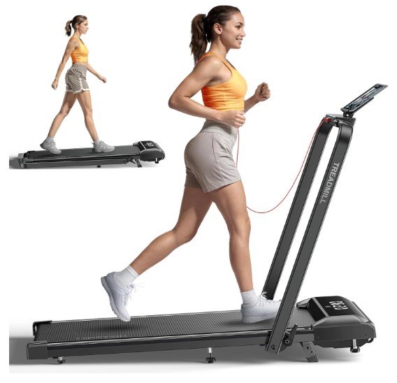 Acezoe 2 in 1 Foldable Treadmills