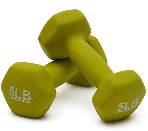 Amazon Basics Neoprene Dumbbells