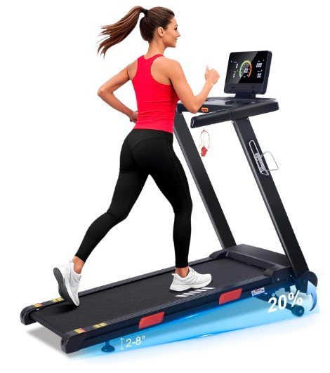 Ateedge 350 lbs Capacity Auto Incline Treadmill