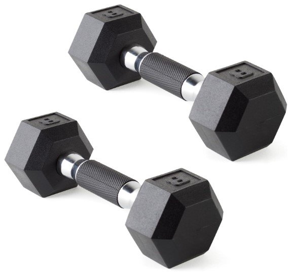 CAP Barbell Coated Dumbbell Weight