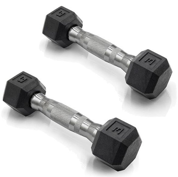 CAP Barbell Coated Dumbbell Weight