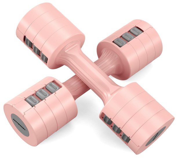 EAST MOUNT Adjustable Dumbbells for Toning Arms