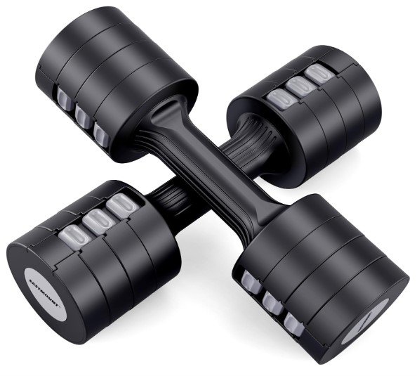 EAST MOUNT Adjustable Dumbbells