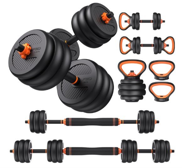 FEIERDUN Adjustable Dumbbells for Home Gym