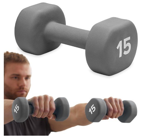 Gaiam Mens Neoprene Hand Weight for Toning