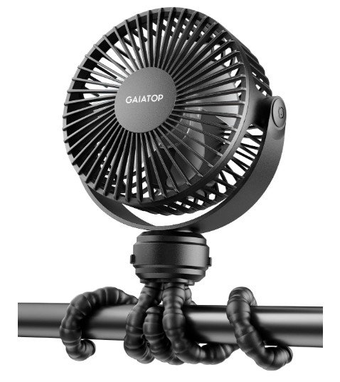 Gaiatop Mini Portable Stroller Fan