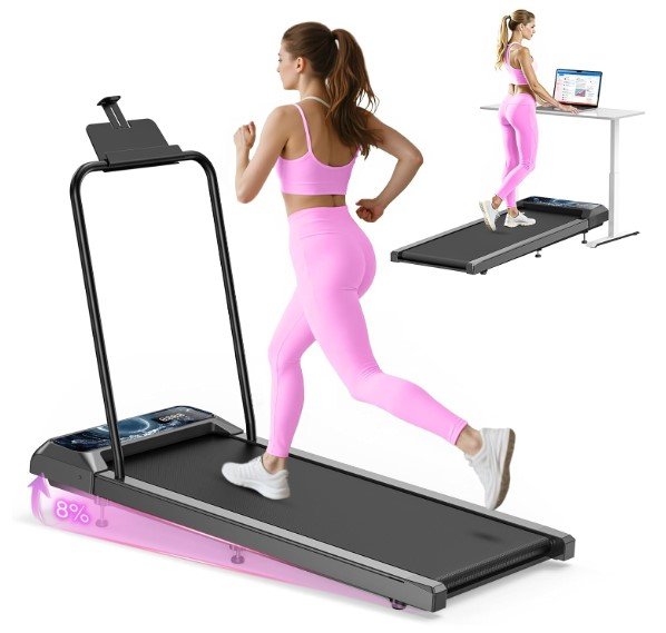 HCOIW Portable Under Desk Treadmill