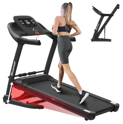 Hccsport 3 in 1 Under Desk Treadmill Walking Pad