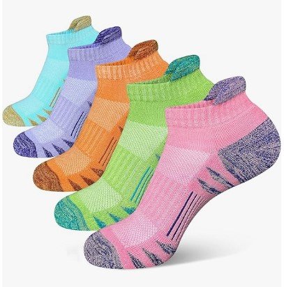 Heyoboy Odor Resist Athletic Running Socks