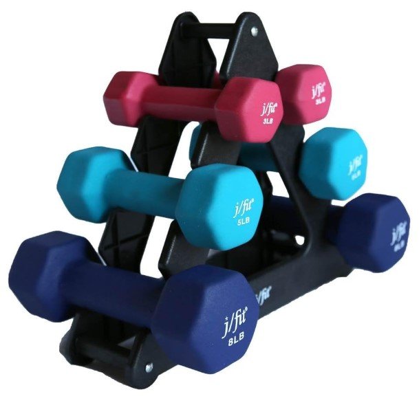 JFIT Women Hand Weights for Home Gym