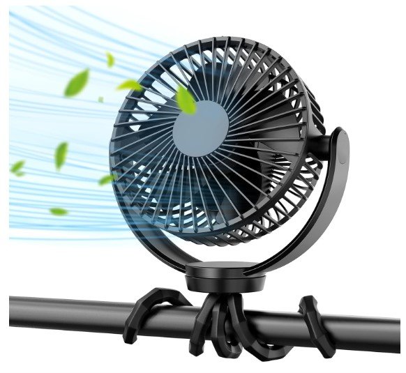 Koonie Portable Stroller Fan for Treadmill