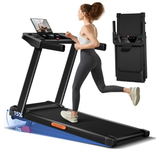 LONTEK Incline Treadmill with Handle