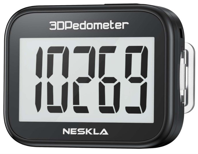 NESKLA 3D Pedometer for Treadmill