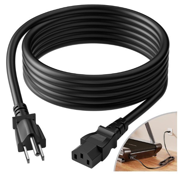 PeloFamily Power Cord Replacement for Treadmills