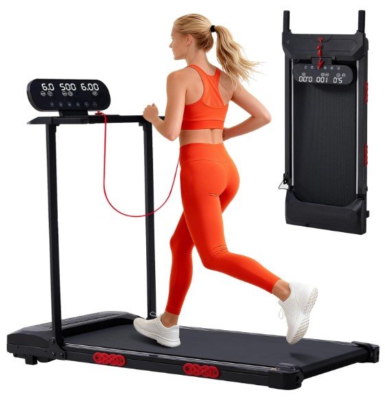 Potupus Walking Pad with Handle Bar & Incline