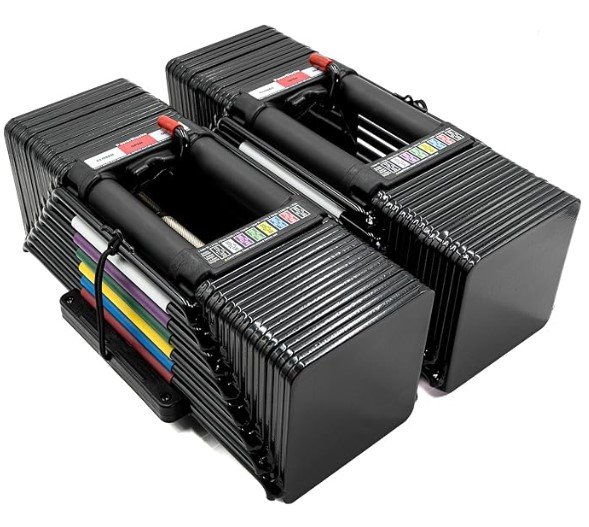PowerBlock Elite USA 90 Pound Adjustable Dumbbells