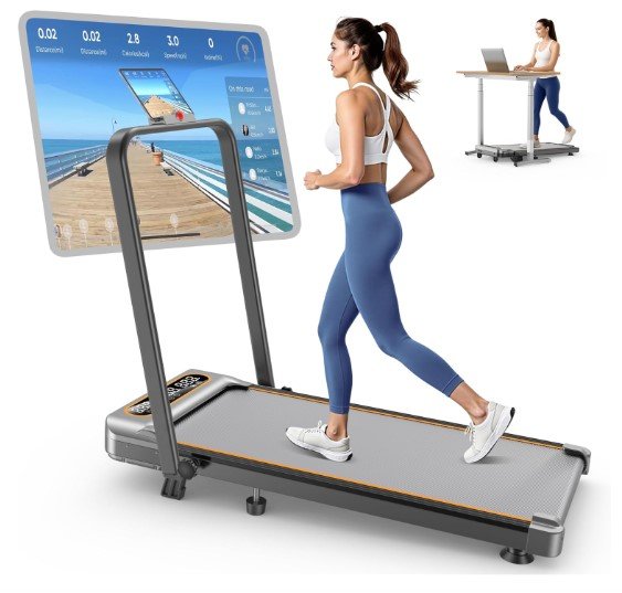 Rayspace Foldable Treadmill with 10% Incline