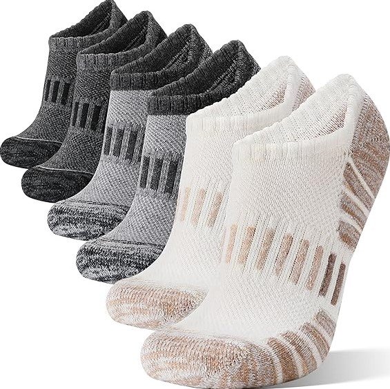 Sandsuced Athletic Running No Show Socks