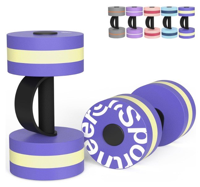Sportneer Water Weights Aquatic Exercise Dumbbells