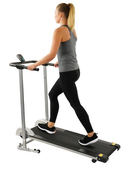 Sunny Health & Fitness Non-Electric Treadmill