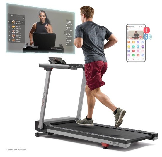 Sunny Health & Fitness OneClick-Fold Smart Treadmill