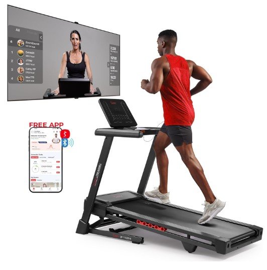 Sunny Health & Fitness Smart Heavy-Duty Treadmill