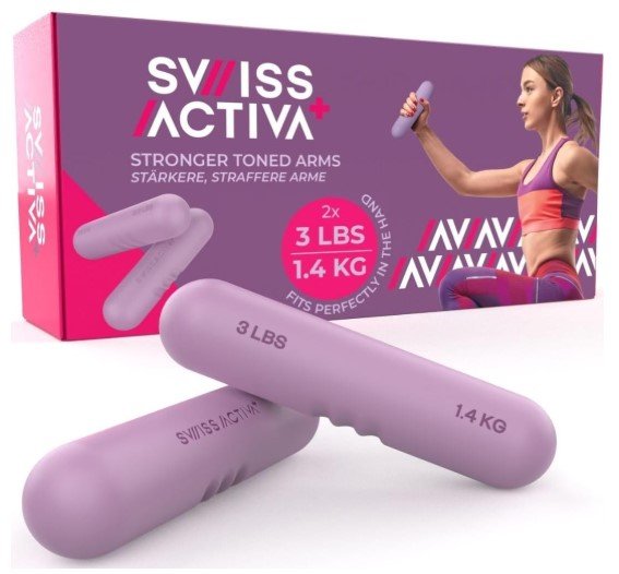 Swiss Activa+ Premium Dumbbells for Pilates