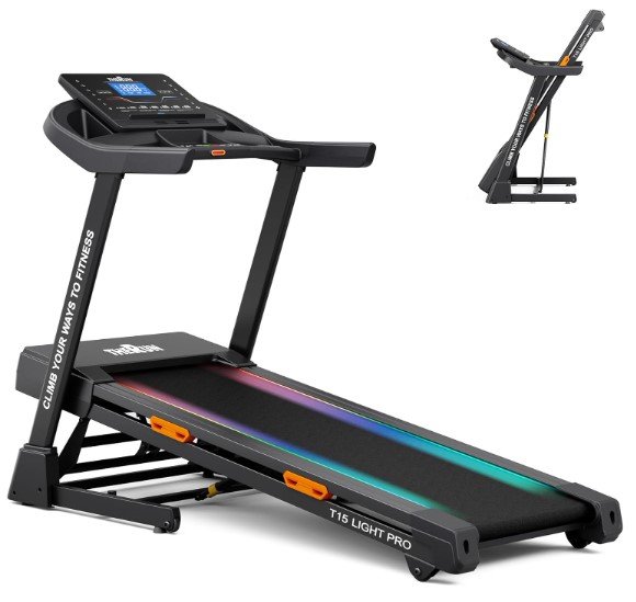THERUN Treadmill with Large Running Belt