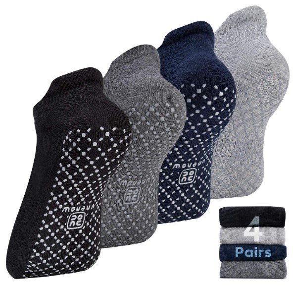 Unenow Unisex Non Slip Grip Socks