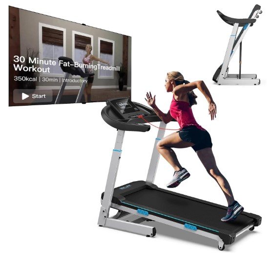 WELLFIT TM007 Auto Incline Treadmill