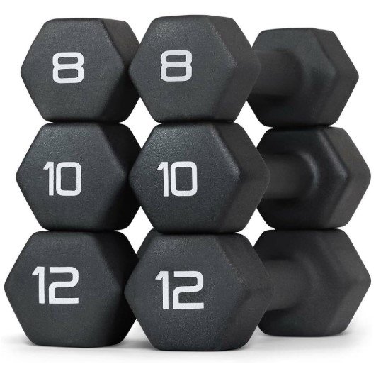 WF Athletic Supply Muscle Toning Dumbbell Sets
