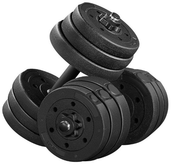 Yaheetech Adjustable Dumbbells Weight Set