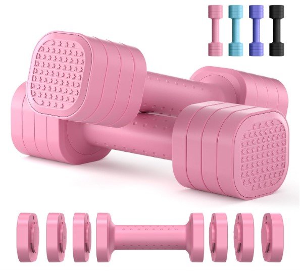 Zempox Adjustable Dumbbell Weights for Women
