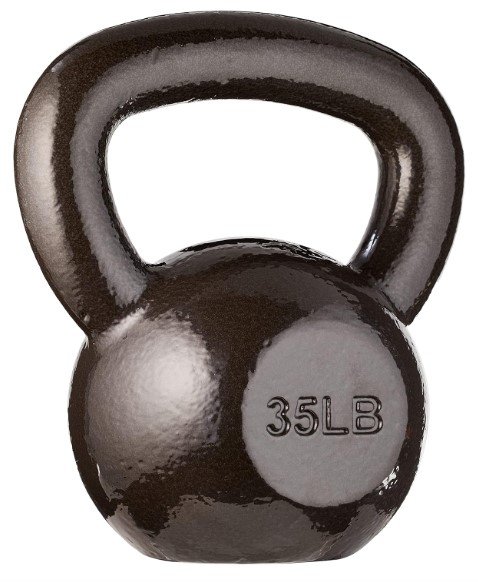 Amazon Basics Cast Iron Kettlebell