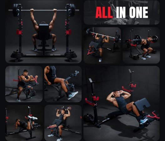 Best Weight Benches with Weights and Bar Sets